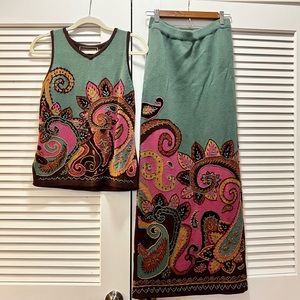 Double D Ranch Embroided Vest Skirt Set